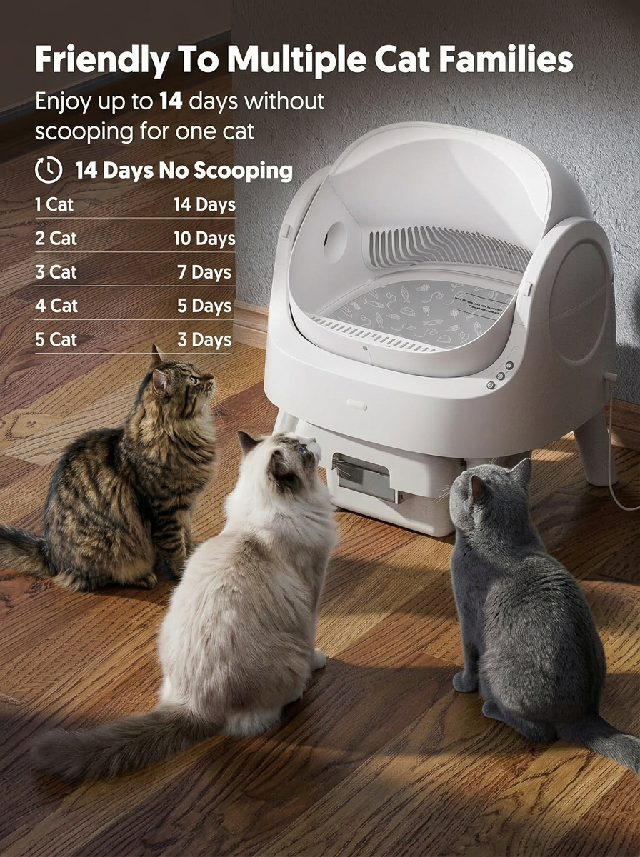 Self-Cleaning Cat Litter Box product image 3