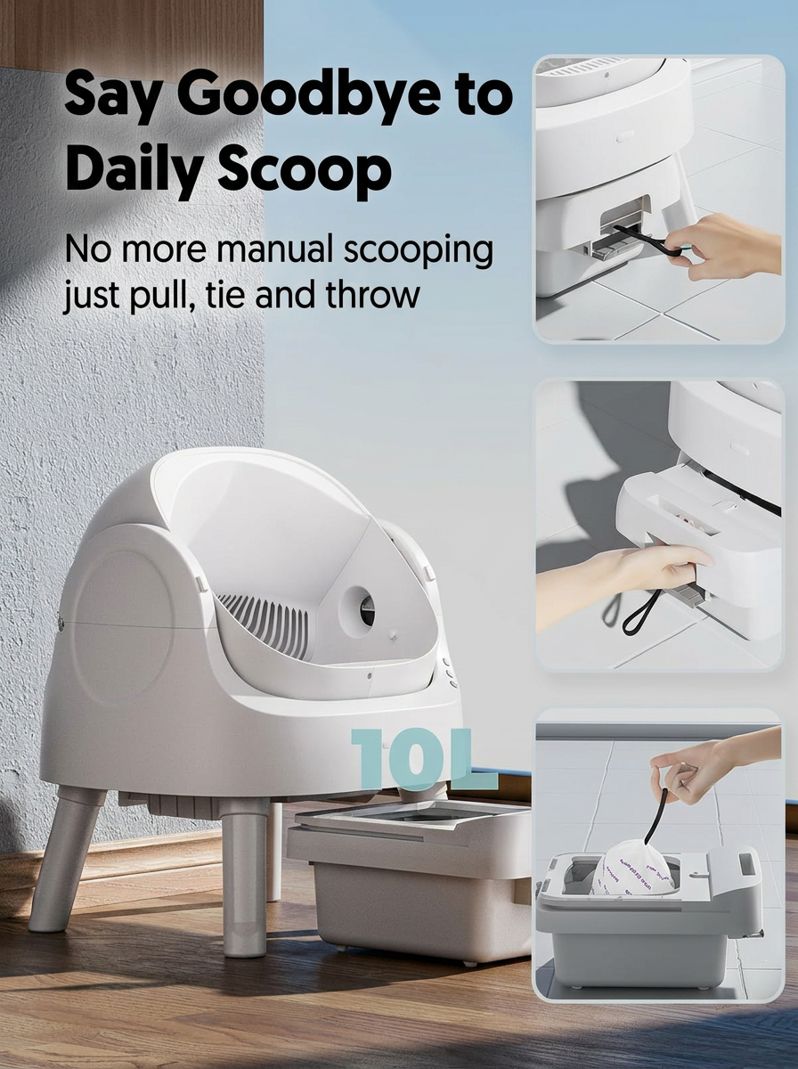 Self-Cleaning Cat Litter Box product image 8