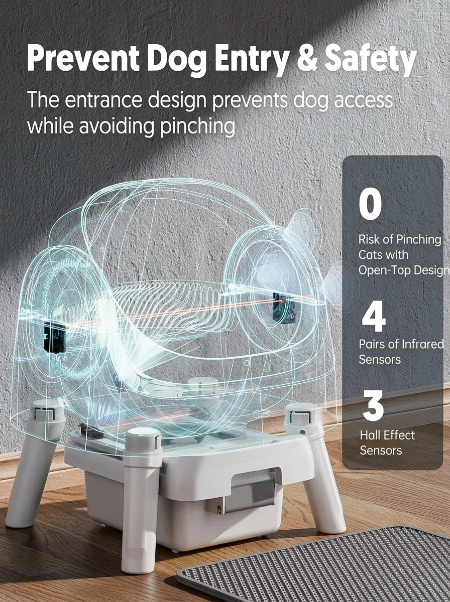 Self-Cleaning Cat Litter Box product image 7