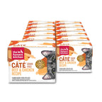 Câté - Grain Free Beef & Chicken Pâté ::2.8-oz-x-12