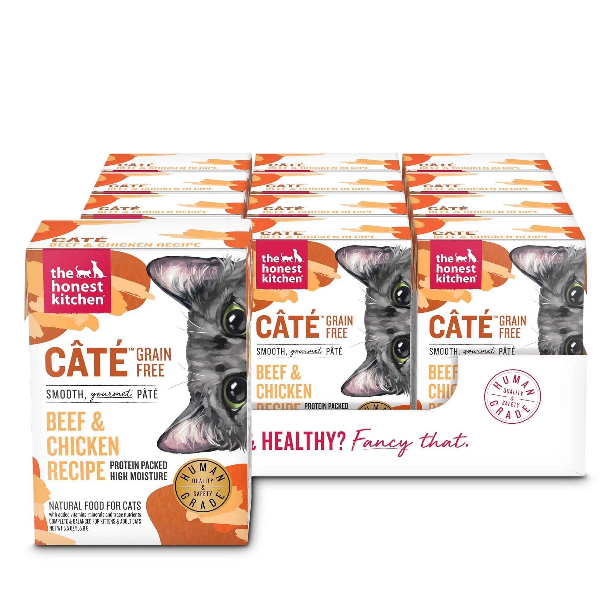 Câté - Grain Free Beef & Chicken Pâté ::5.5-oz-x12