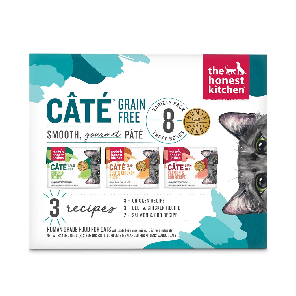 Grain Free Câté (Pâté): Variety Pack ::22.4-oz