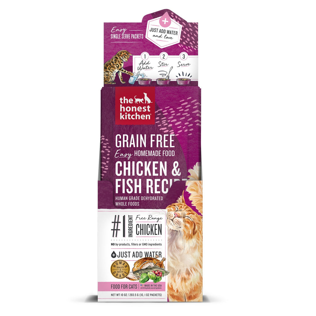 Dehydrated Grain Free Chicken & Fish ::1.5-oz-x10