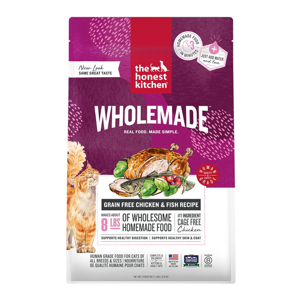 The Honest Kitchen's Wholemade Grain Free Dehydrated Cat Food ::2-lb