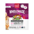 Package of 'The Honest Kitchen' Wholemade cat food with a purple and white design. ::4-lb