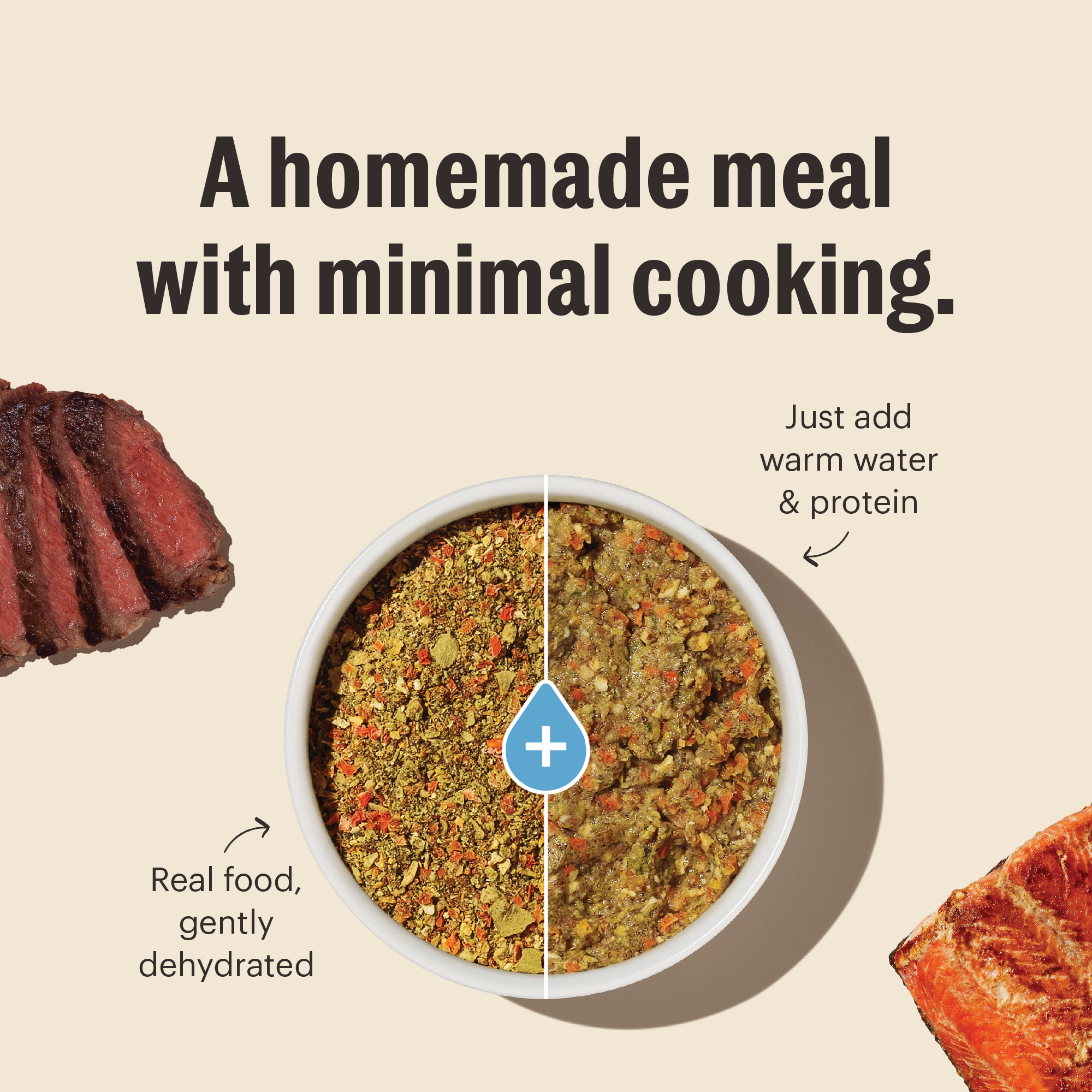 base mix dehydrated dog food from The Honest Kitchen