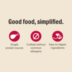 limited ingredient dehydrated dog food from The Honest Kitchen