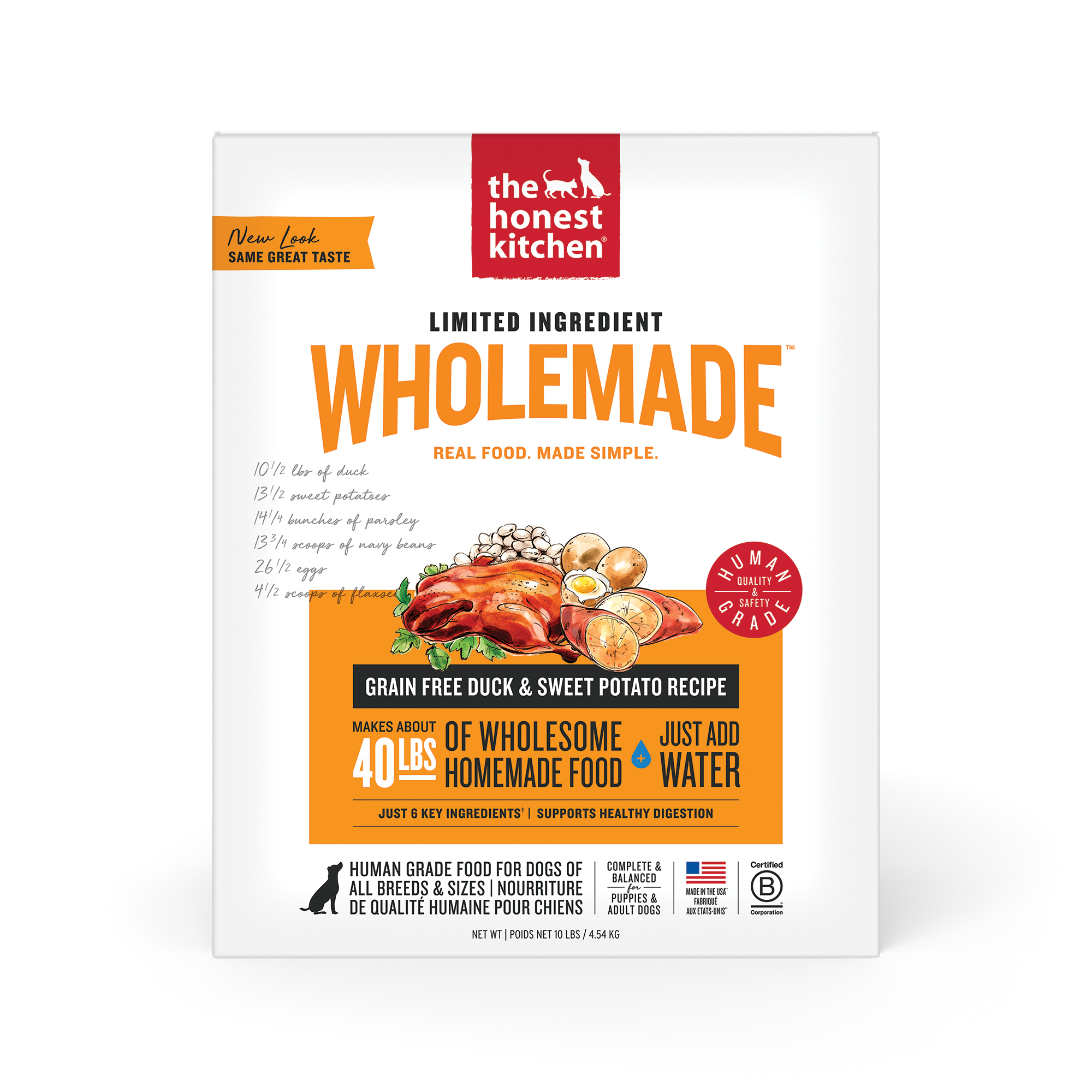 Wholemade Limited Ingredient Duck & Sweet Potato product image 1