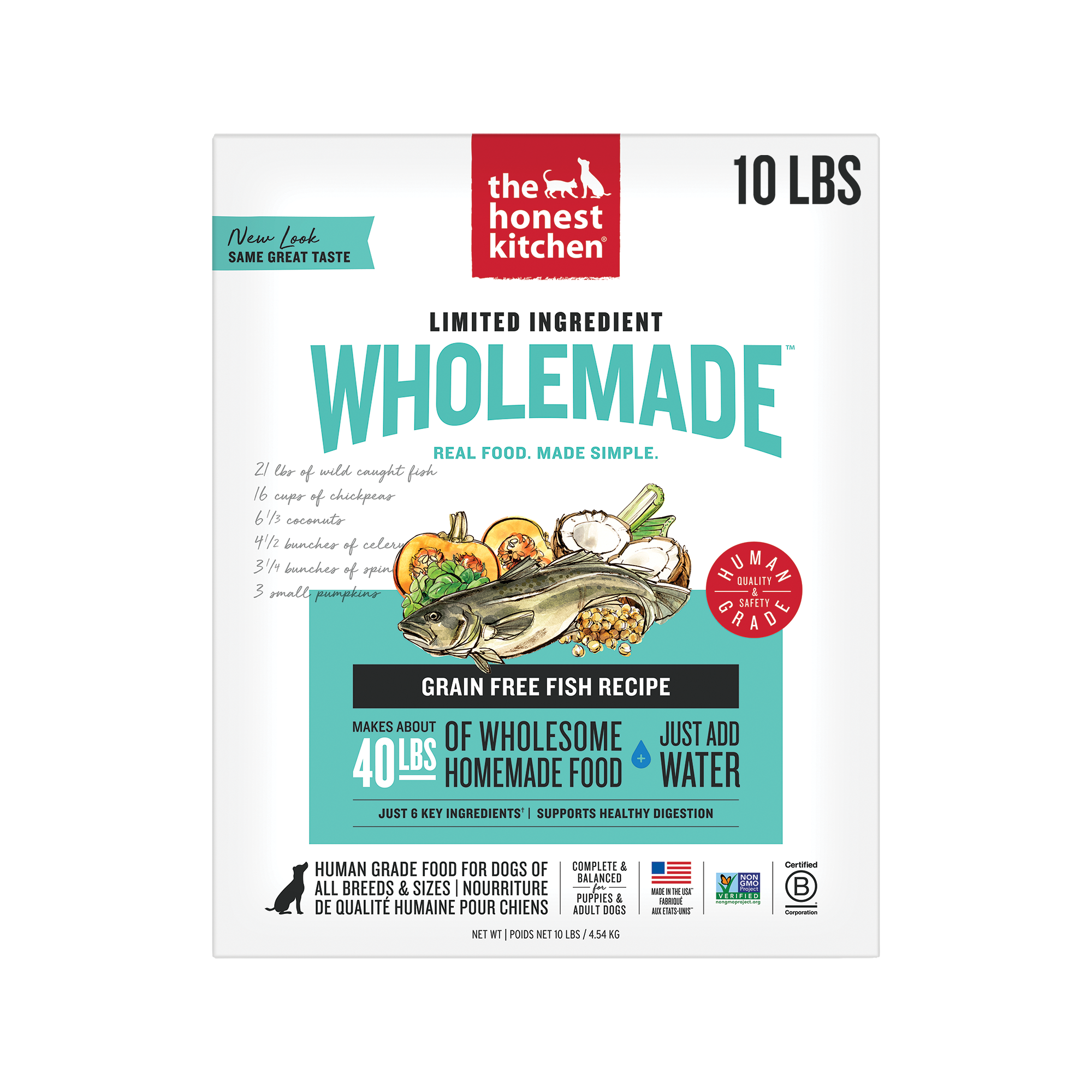 Wholemade Limited Ingredient Fish 10 lb
