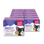 Minced Turkey, Chicken & Duck in Bone Broth Gravy ::2.8-oz-x-12
