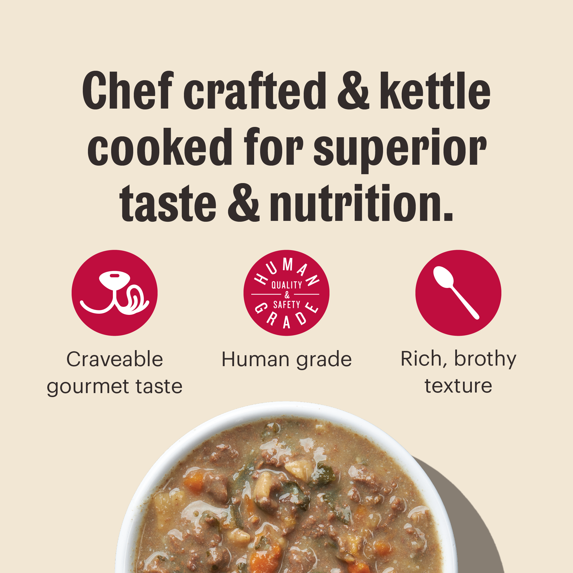 One Pot Stew Human Grade Wet Dog Food from The Honest Kitchen