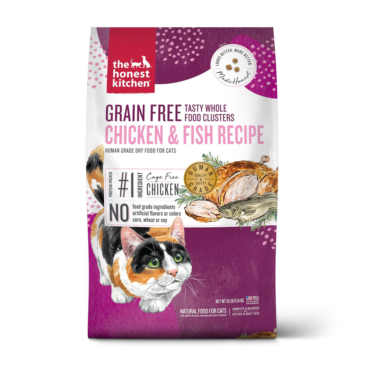 Grain Free Chicken & Whitefish Whole Food Clusters ::10-lb