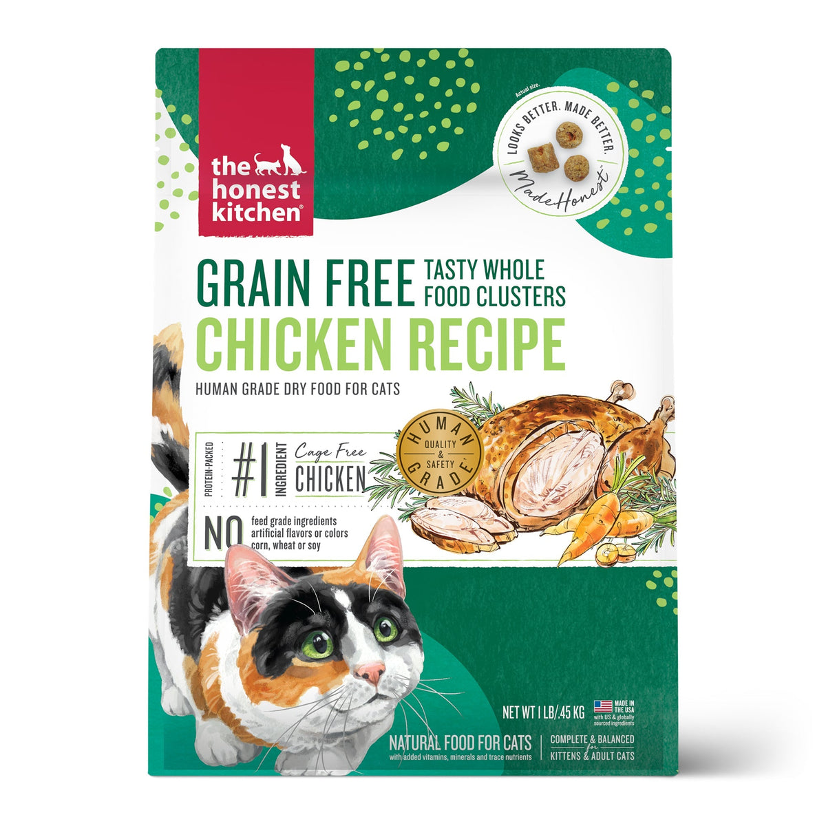 Grain Free Chicken Whole Food Clusters 1 lb