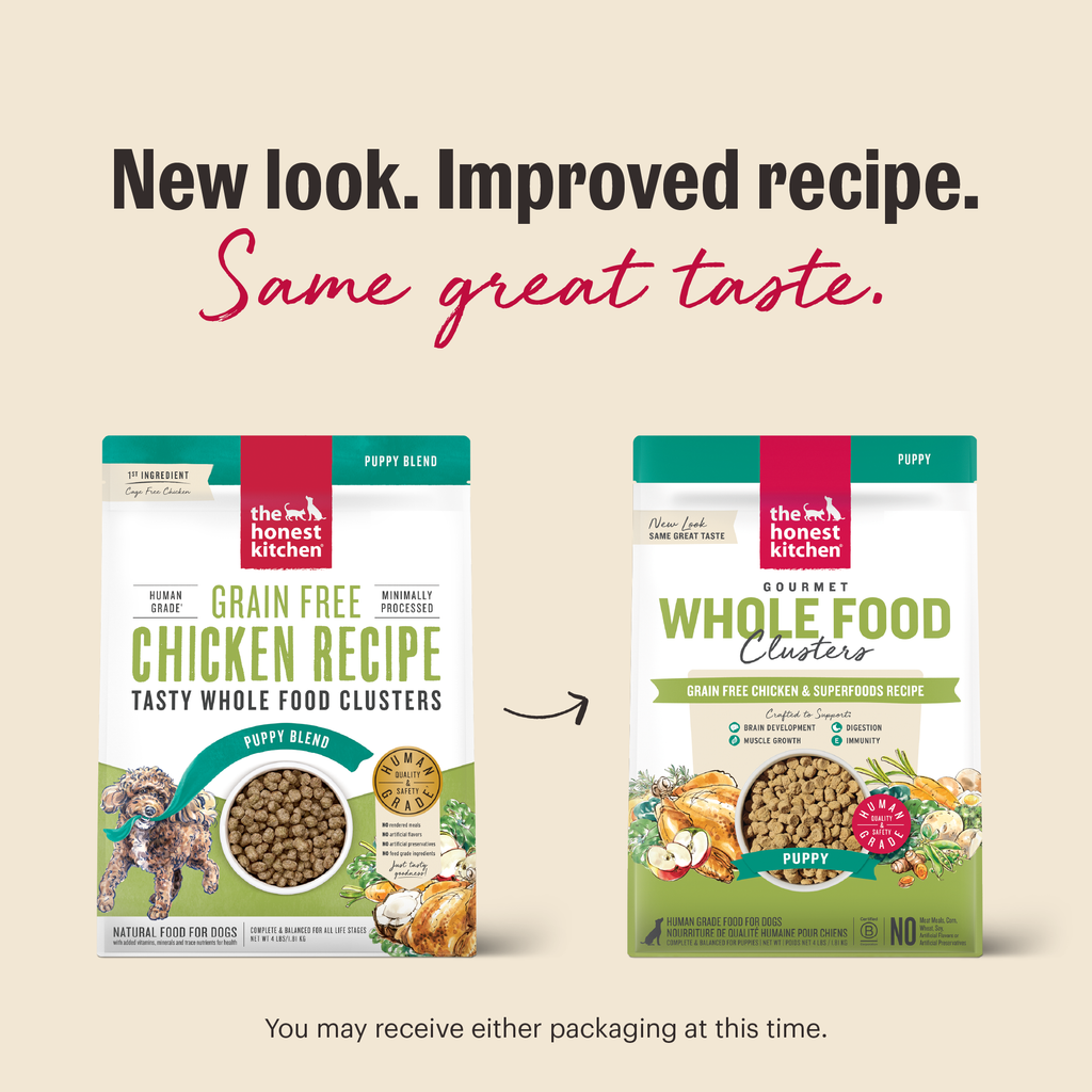 Grain Free Chicken Whole Food Clusters for Puppies product image 2