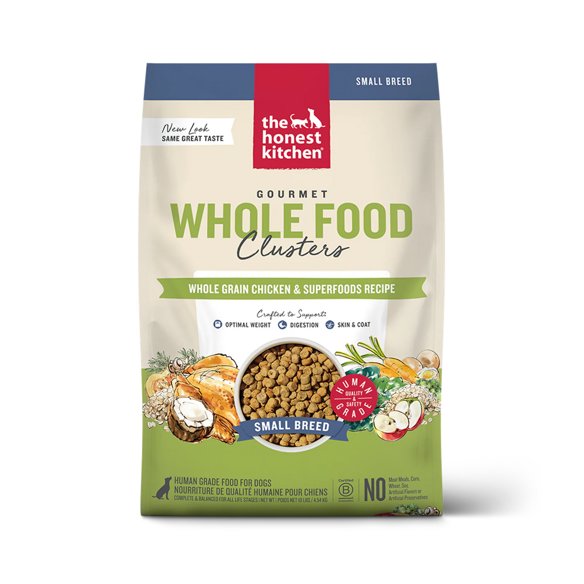 Whole Grain Chicken Whole Food Clusters for Small Breeds product image 1