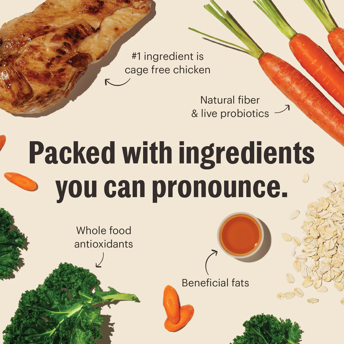 Whole Grain Chicken Whole Food Clusters for Small Breeds product image 3