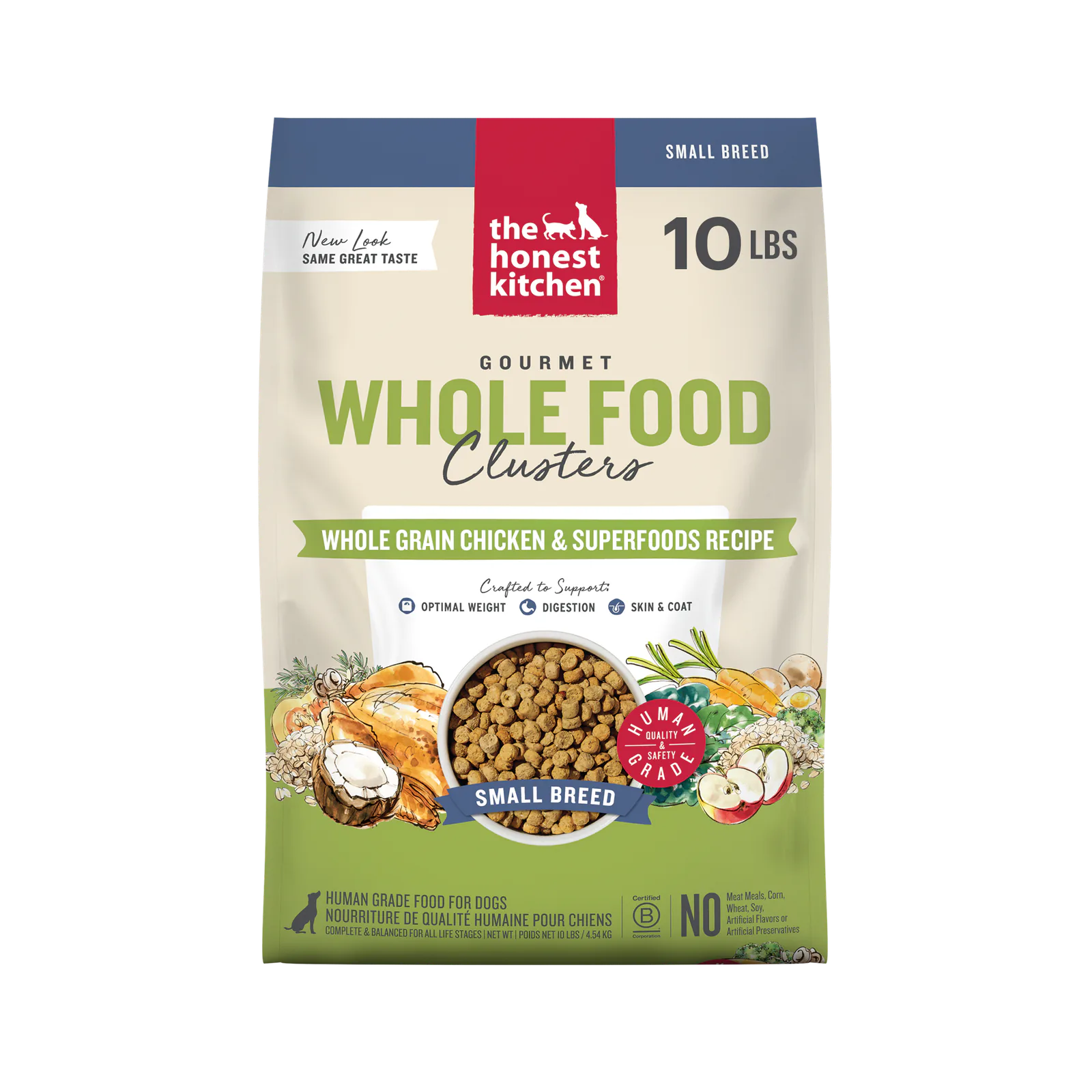 Whole Grain Chicken Whole Food Clusters for Small Breeds product image 9