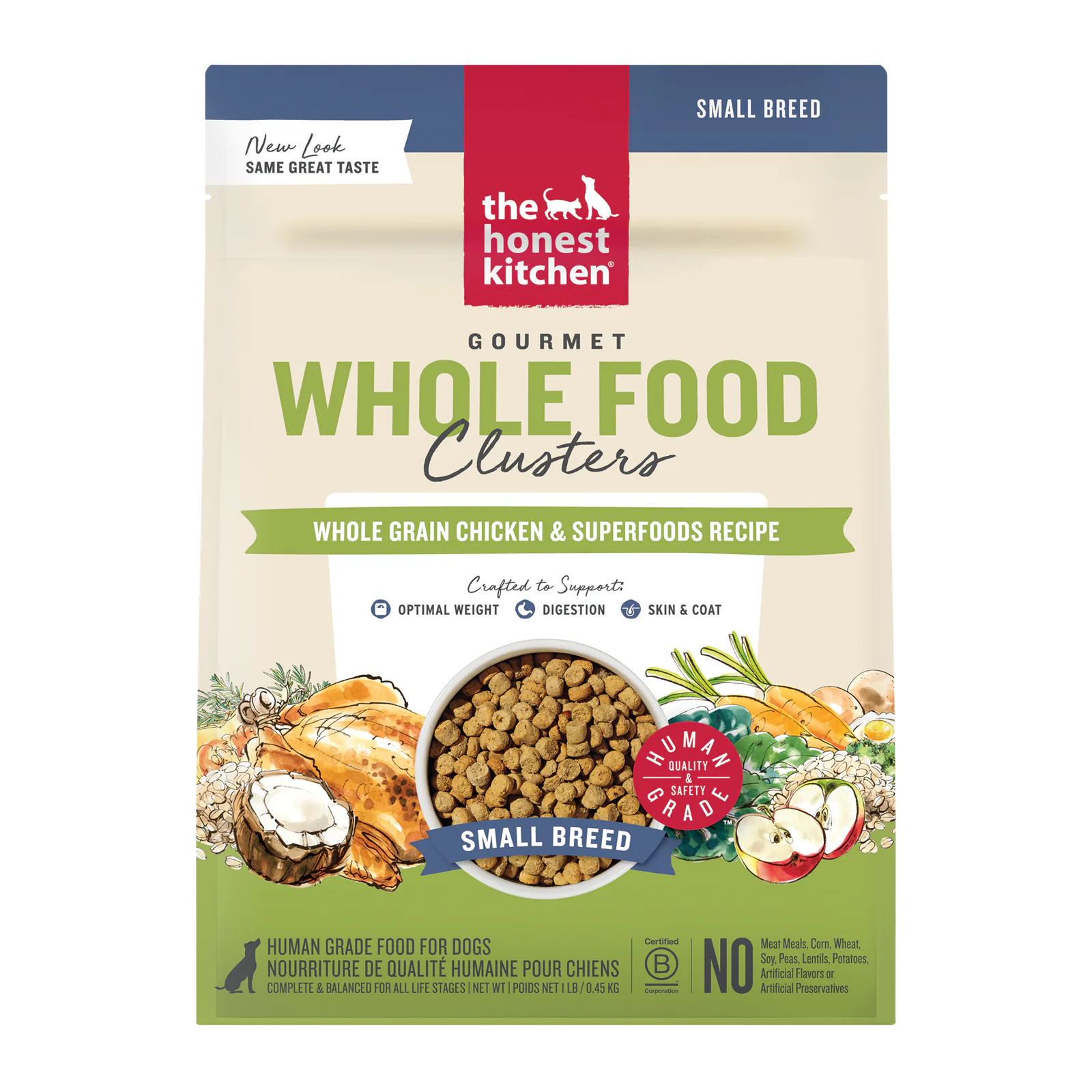 Whole Grain Chicken Whole Food Clusters for Small Breeds product image 11