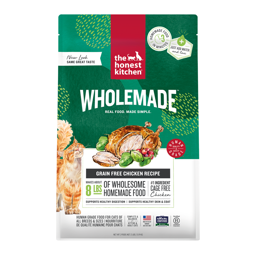 The Honest Kitchen's Wholemade Grain Free Dehydrated Cat Food ::2-lb