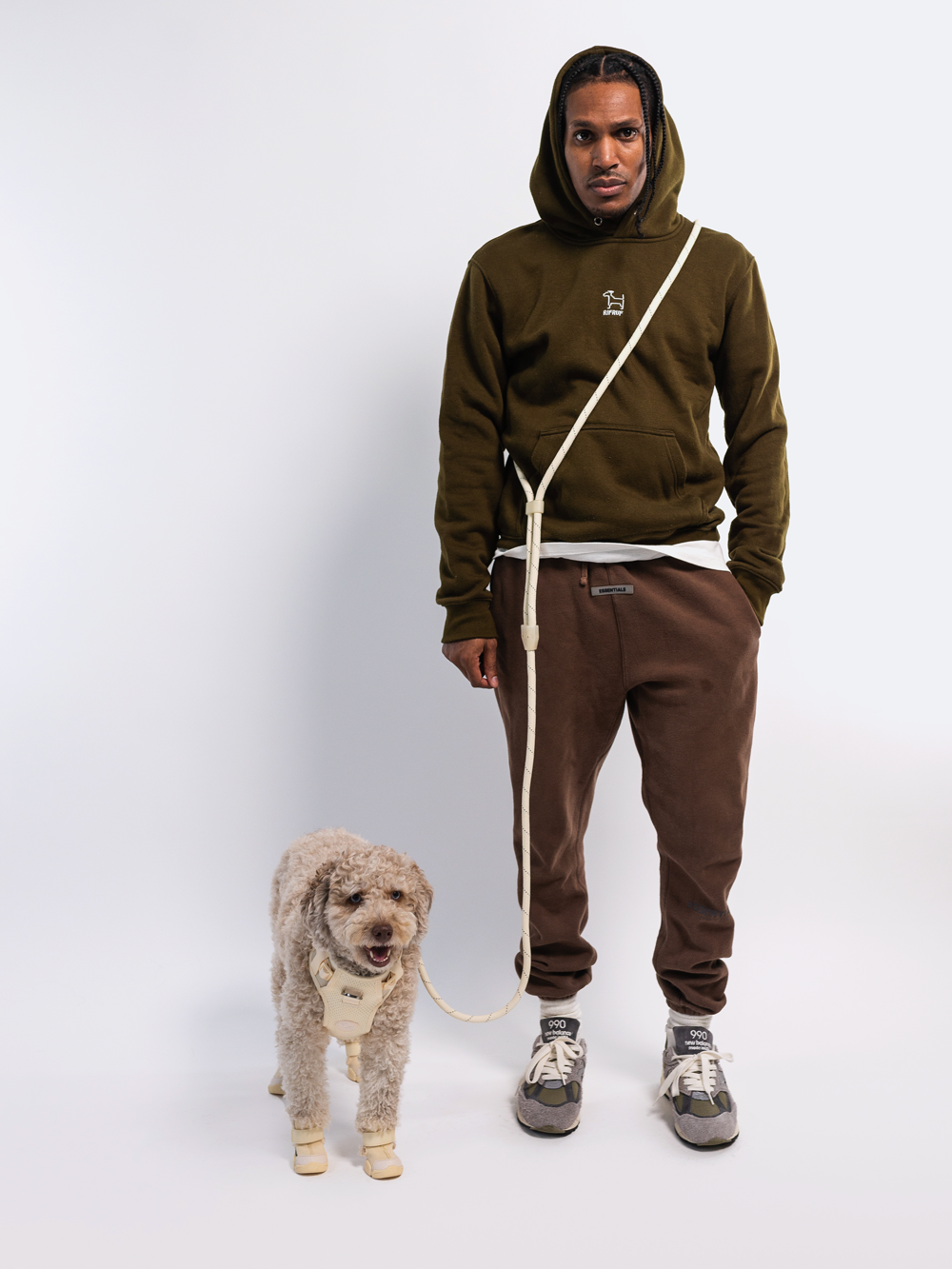 Adjustable Hands-Free Rope Dog Leash product image 12