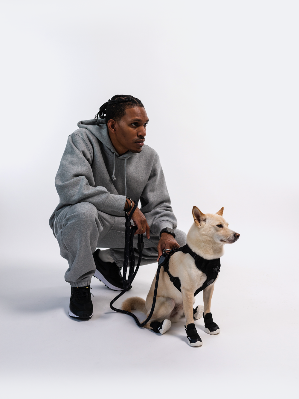 Adjustable Hands-Free Rope Dog Leash product image 27