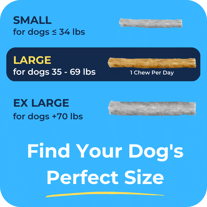Soft Rawhide Dental Chews for Large Dogs product image 3