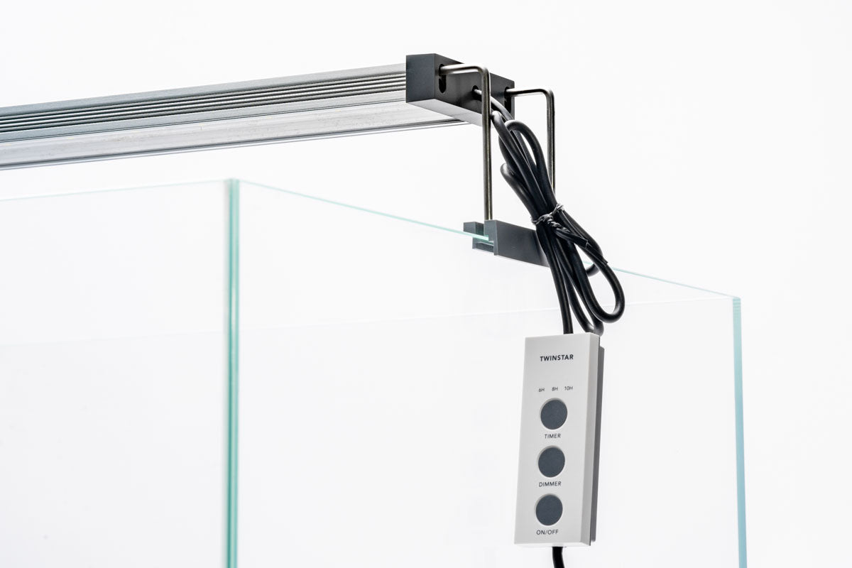Dimmable LED Aquarium Light for 10–48 Inch Tanks, Inline Timer and Sunrise Ramp with Extendable Mounts source image 2