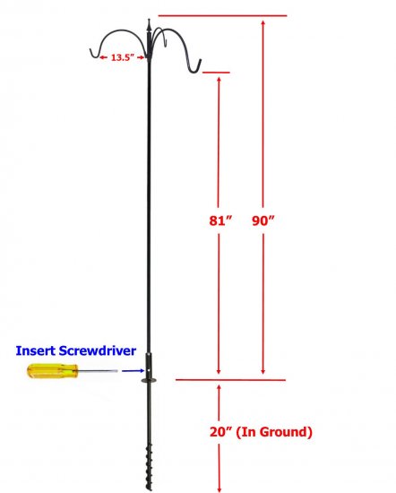Bird Feeder Pole Set product image 2