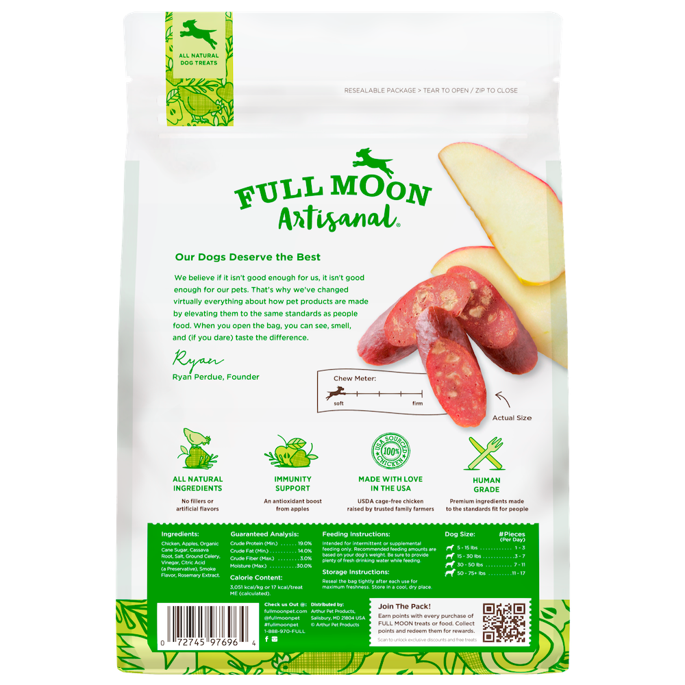 Chicken Apple Sausage Dog Food product image 2