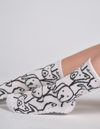 Animal Print Grip Socks Dog
