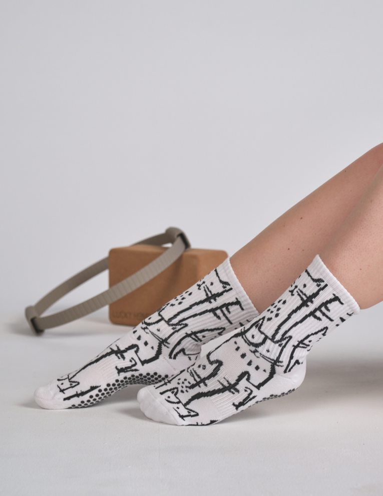 Animal Print Grip Socks product image 7