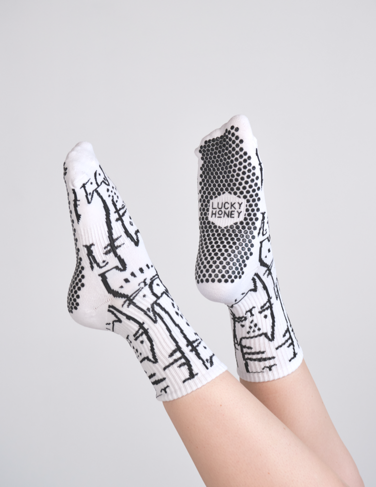 Animal Print Grip Socks product image 8