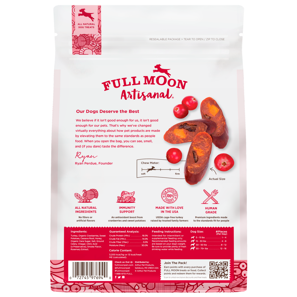 Turkey Cranberry Sausage Dog Treats product image 2