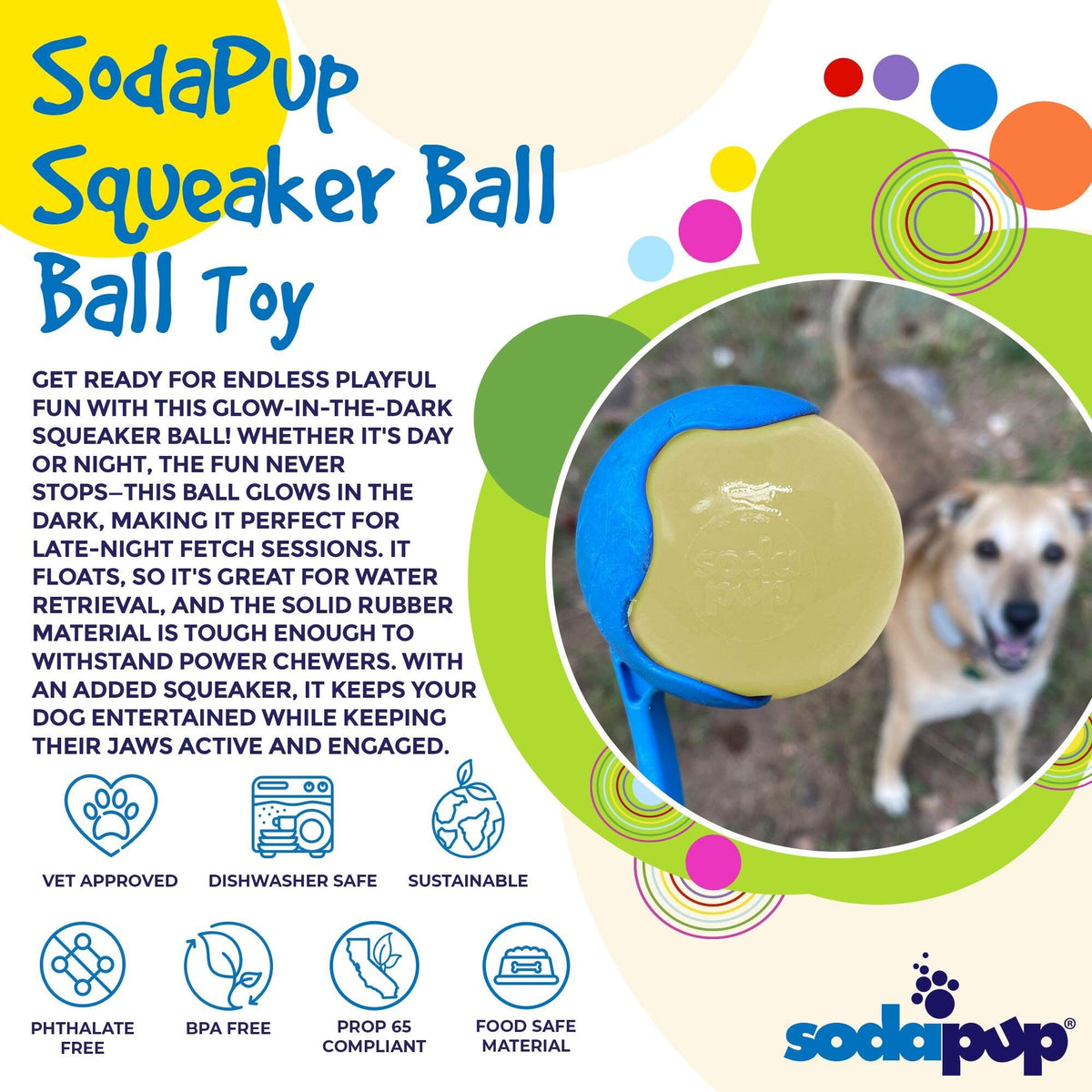 Squeaky Dog Ball product image 5