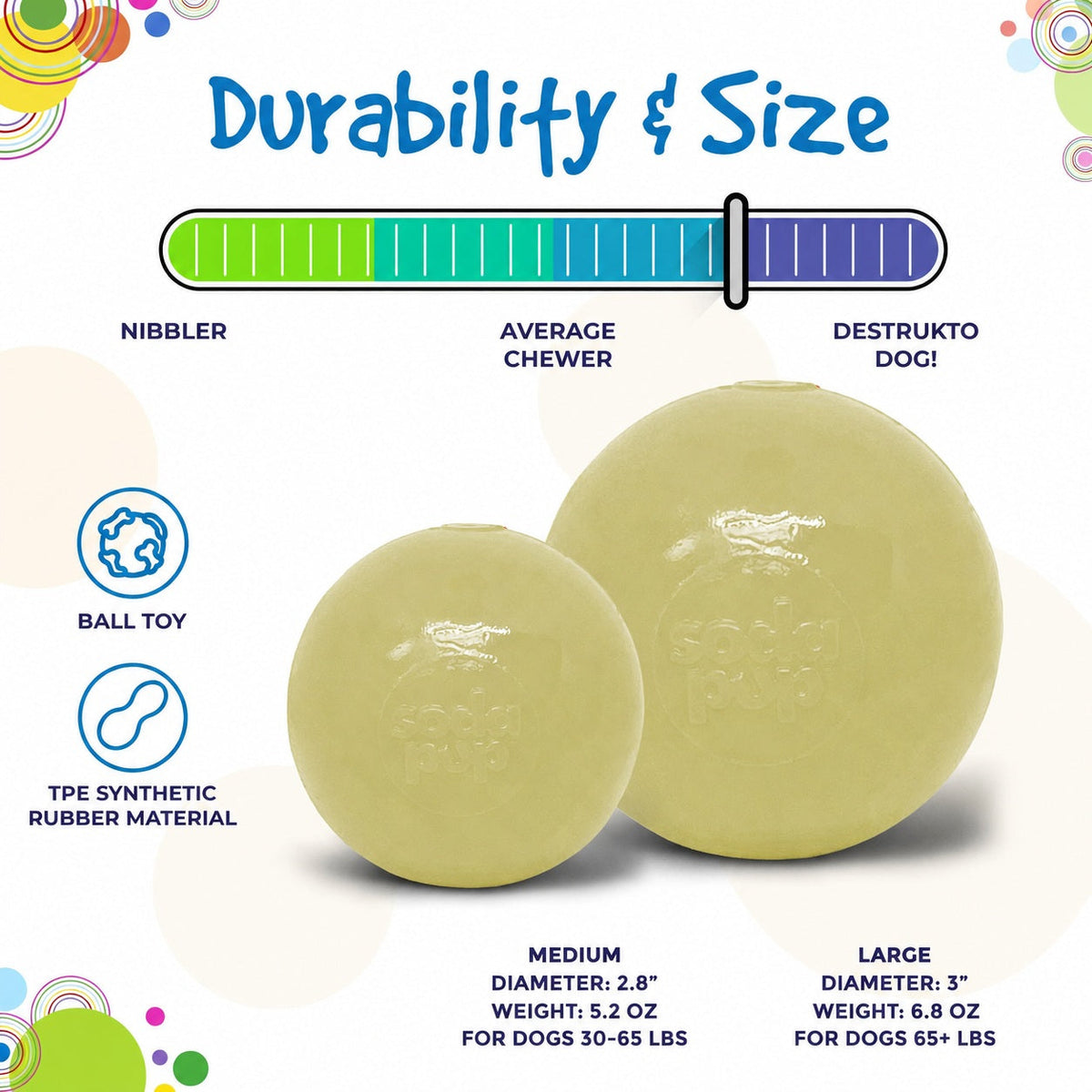 Squeaky Dog Ball product image 8