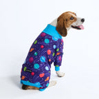 Planets Print Stretch Dog Pajamas product image 3