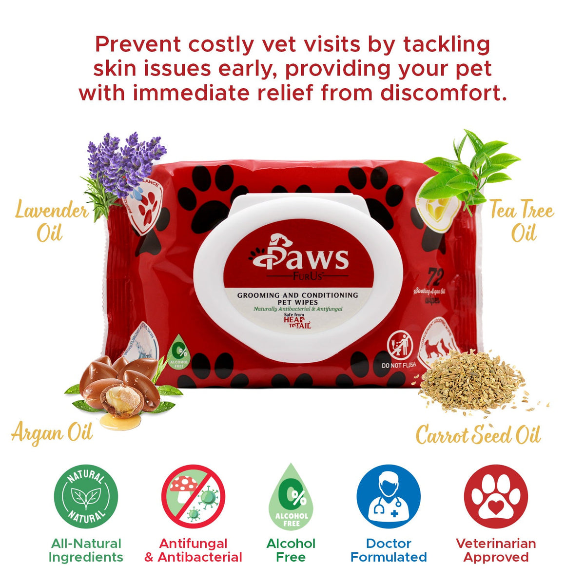 Pet Grooming Wipes product image 1