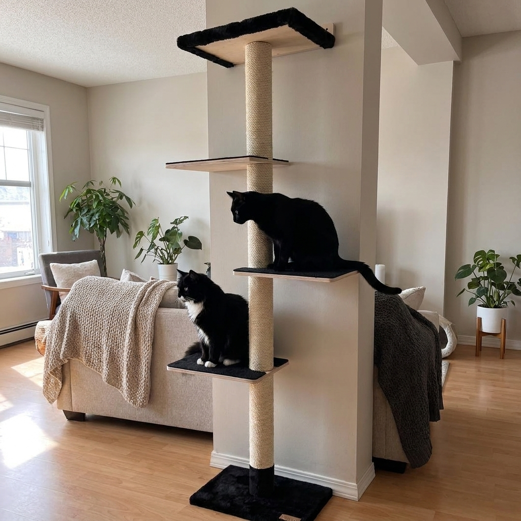 Wall Mounted Cat Tower product image 1