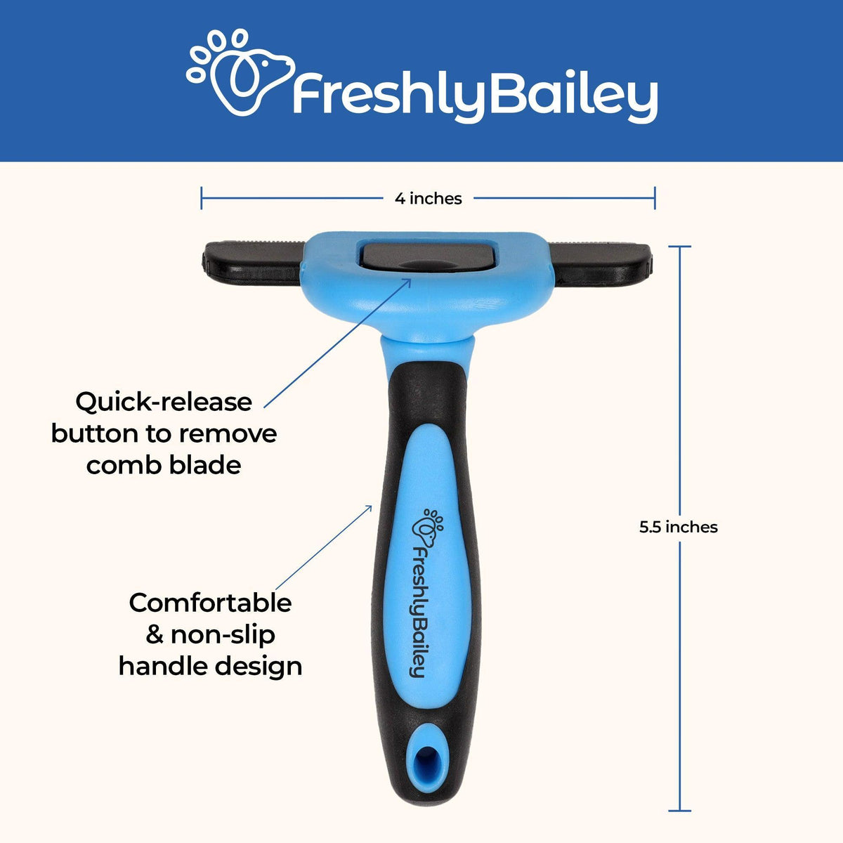 Pet Deshedding Tool product image 5