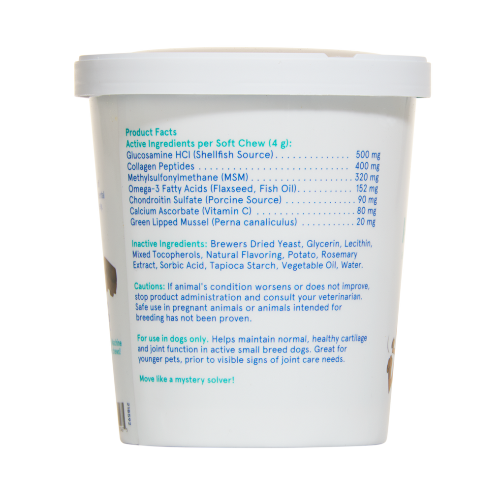 Hip & Joint Dog Treat Supplements, 30 Ct#Dog Size_S