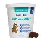 Hip & Joint Dog Treat Supplements, 30 Ct#Dog Size_M