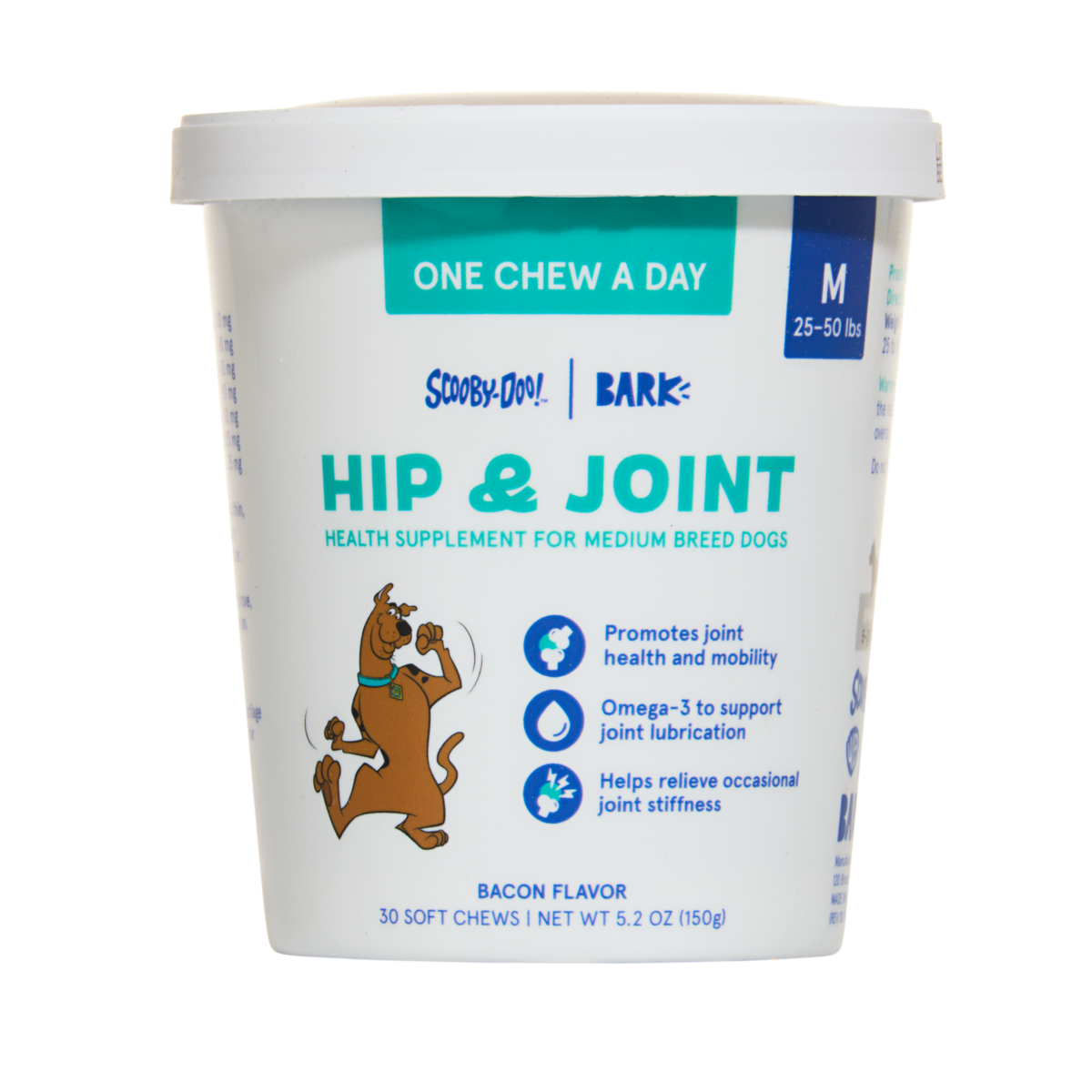 Hip & Joint Dog Treat Supplements, 30 Ct#Dog Size_M