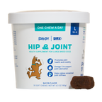 Hip & Joint Dog Treat Supplements, 30 Ct#Dog Size_L