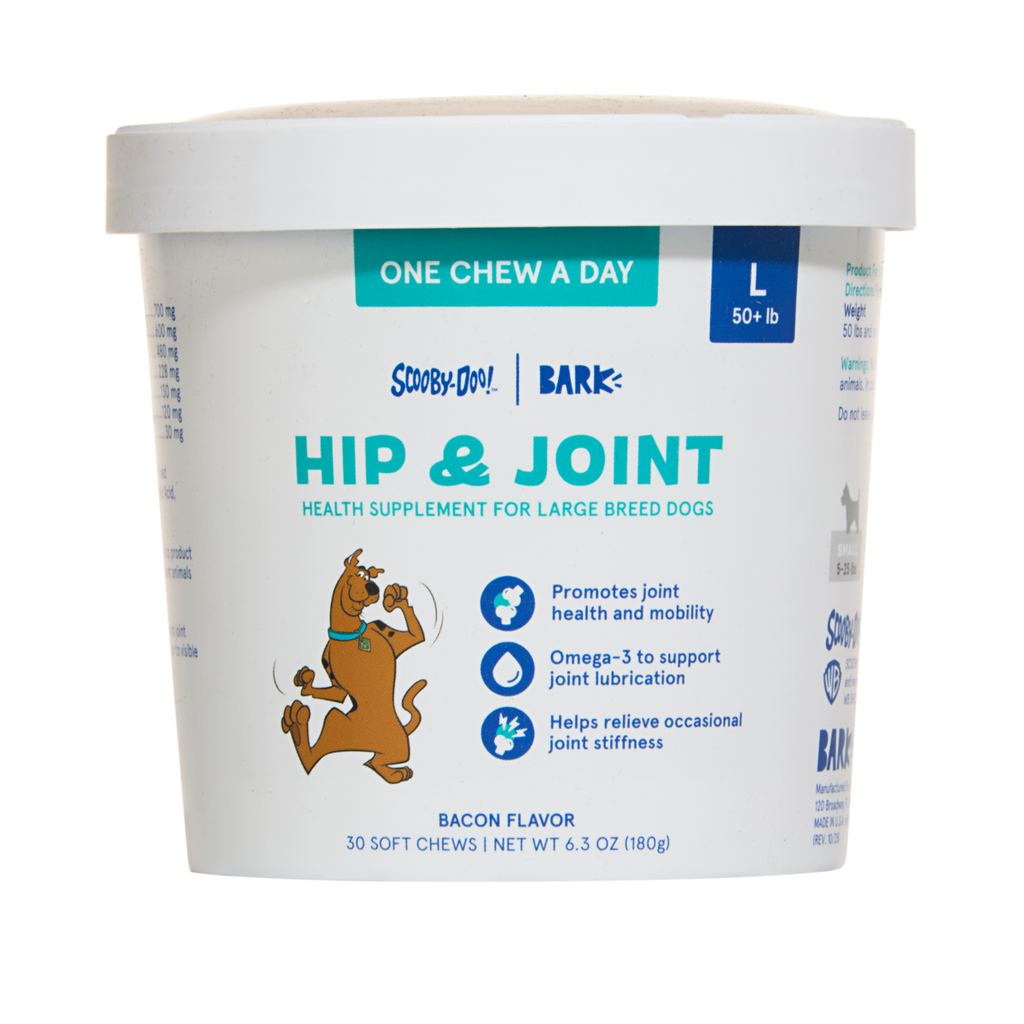 Hip & Joint Dog Treat Supplements, 30 Ct#Dog Size_L