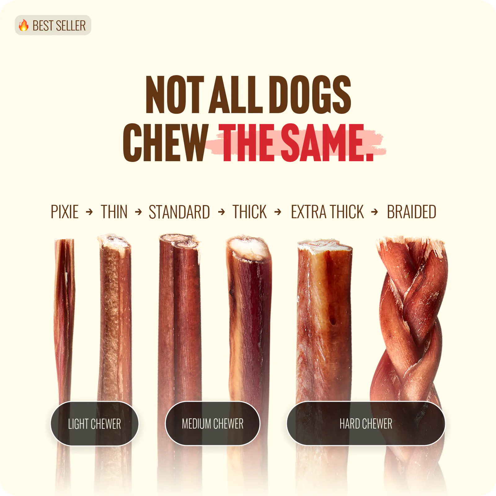 12 Inch Extra Thick Bully Sticks product image 8