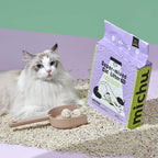Michu Mixed Tofu Cat Litter, Heavy Duty Flushable Kitty Litter-New Packaging! -5.5lb - MichuPet