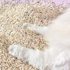 Michu Mixed Tofu Cat Litter, Heavy Duty Flushable Kitty Litter-New Packaging! -5.5lb - MichuPet