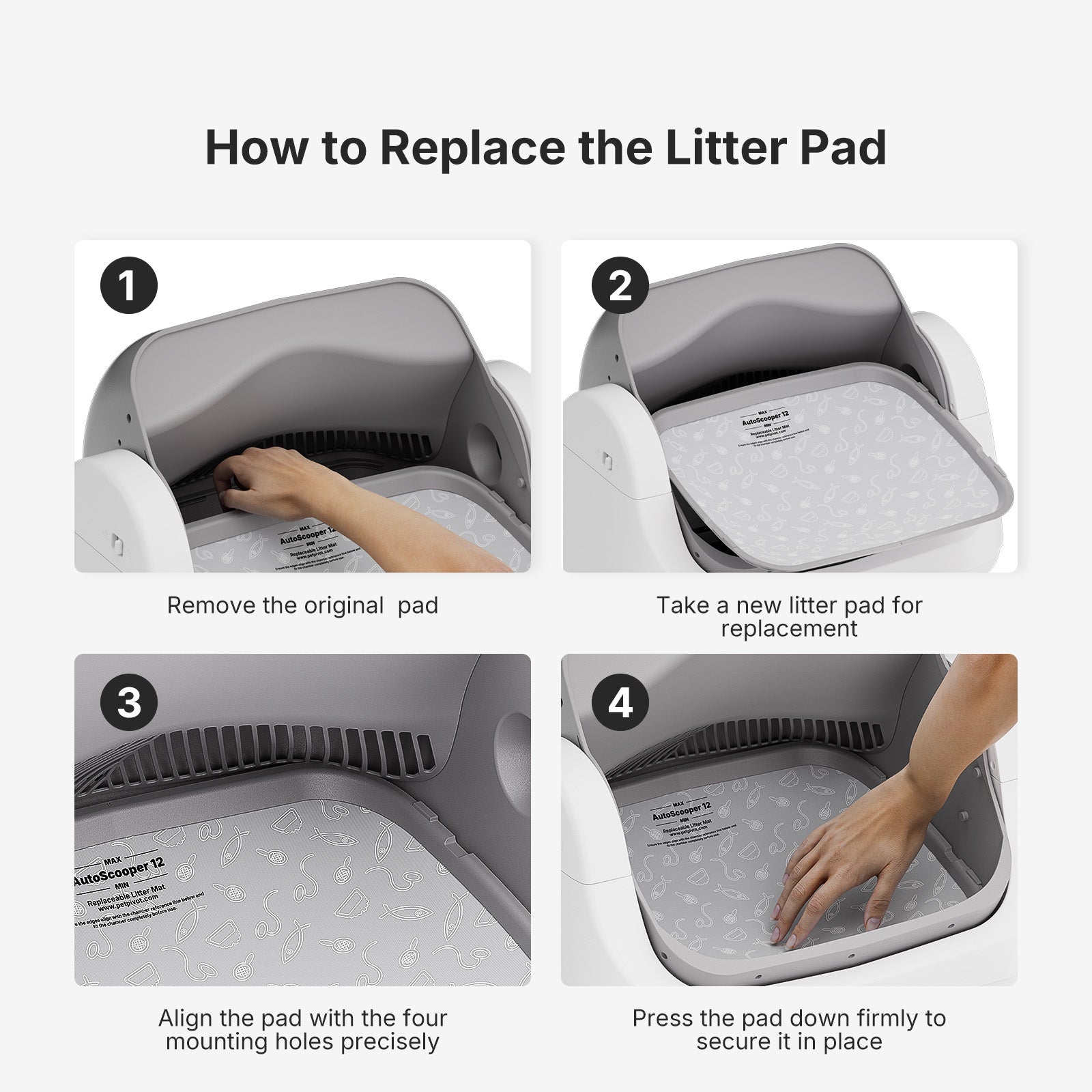 Automatic Litter Box Liner Pads product image 6
