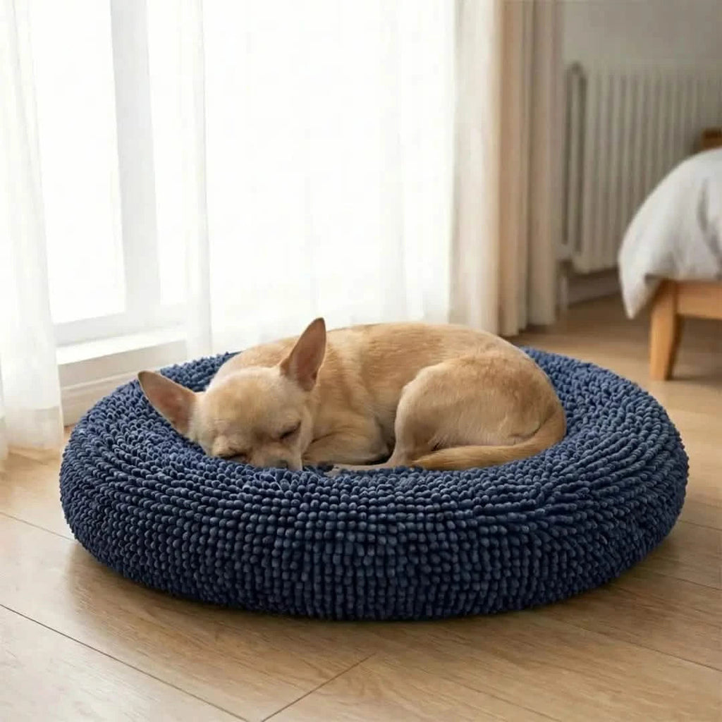 Round Chenille Dog Bed product image 4