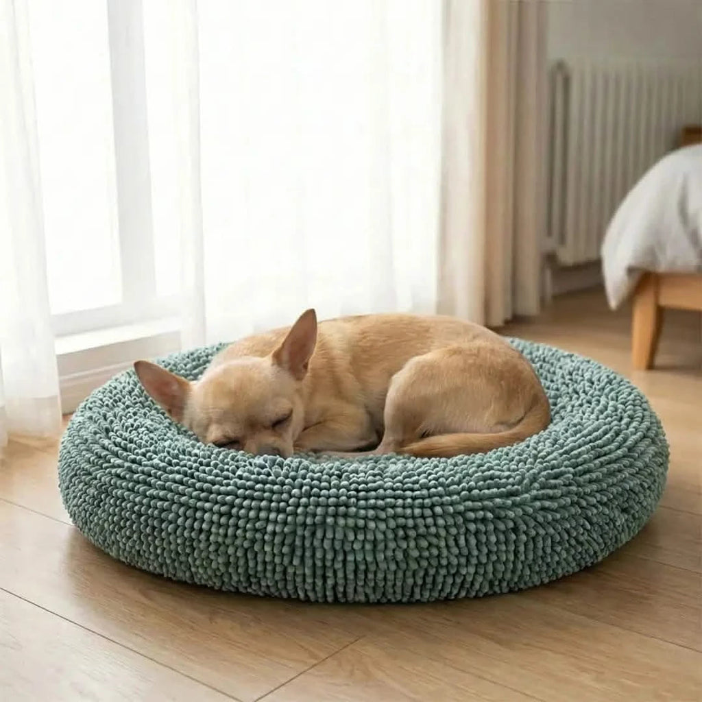 Round Chenille Dog Bed product image 7